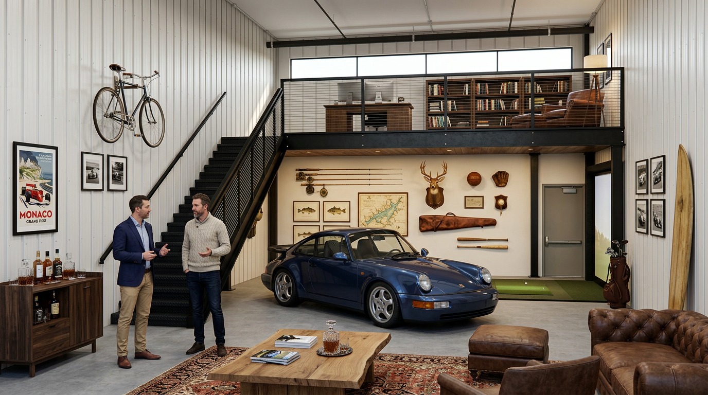 The Collector garage suite concept