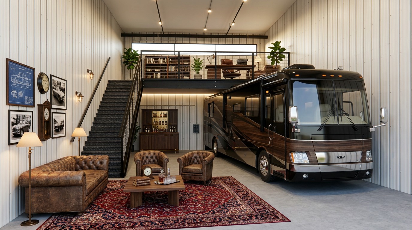 The Traveler garage suite concept